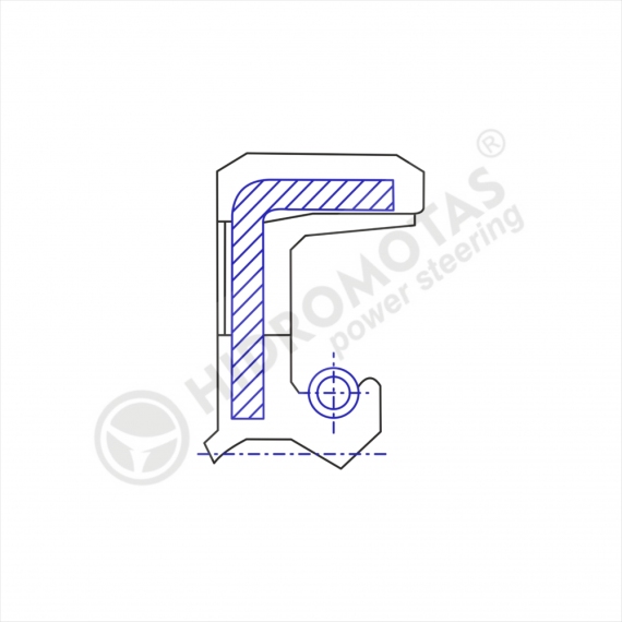 35x50x7/7.5 (1PM) Power steering seal