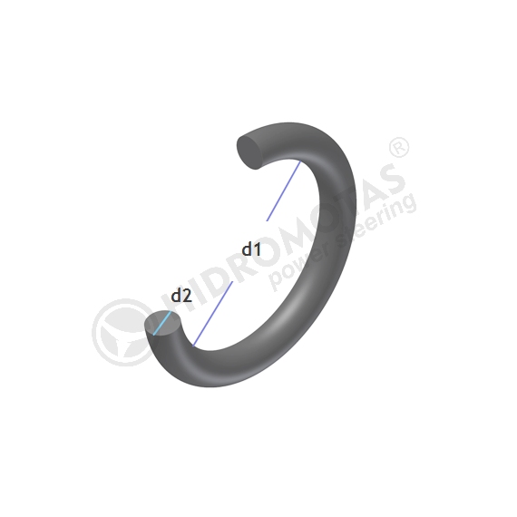 7x2 Guminis žiedas (O-Ring)