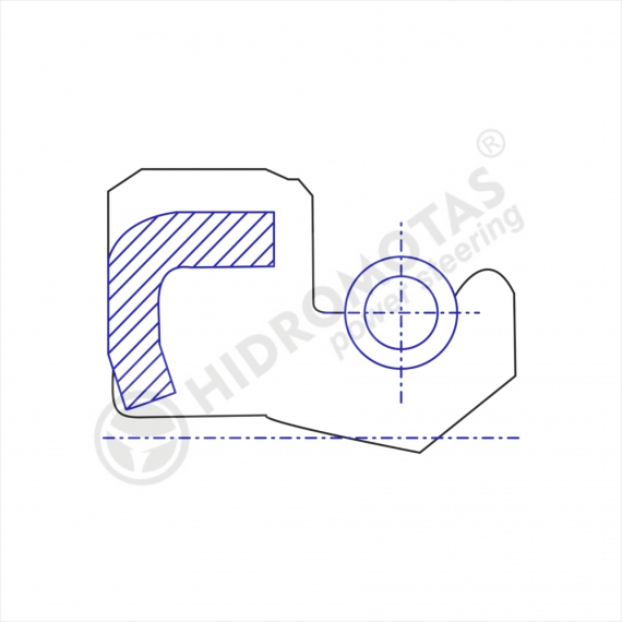 23.36x30x4/6 (4) Power steering seal