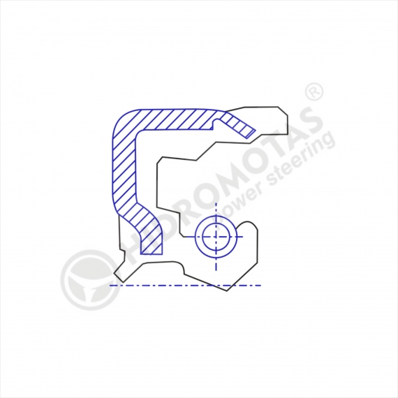 28x38.3x7.5 (1PMA) Power steering seal