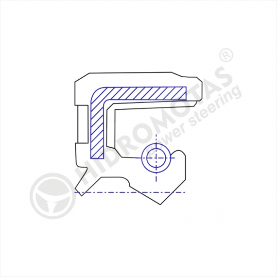 16x30x5 (1PM) Power steering seal